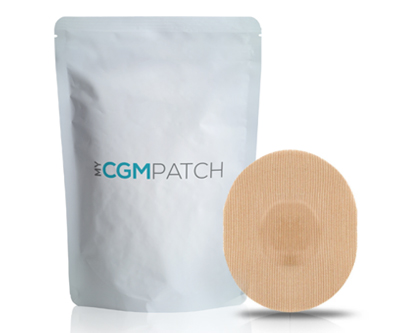 CGM adhesive patches