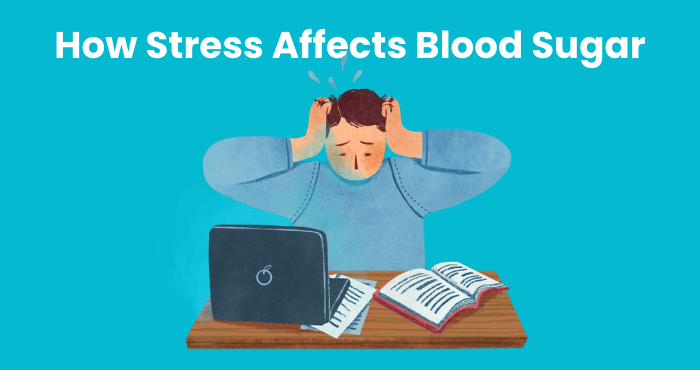 how stress effects blood sugar