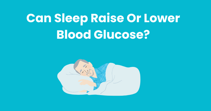 Can sleep rise or low blood sugar